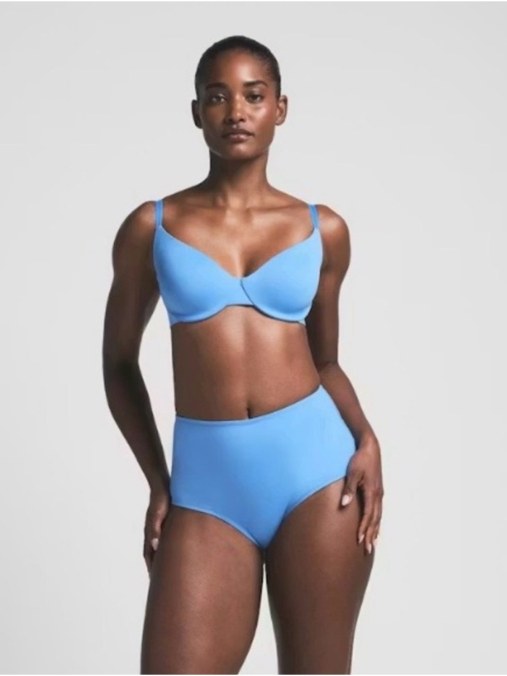 NWT SKIMS Tide Full Brief Swim Bottom in SOLD OUT Tide